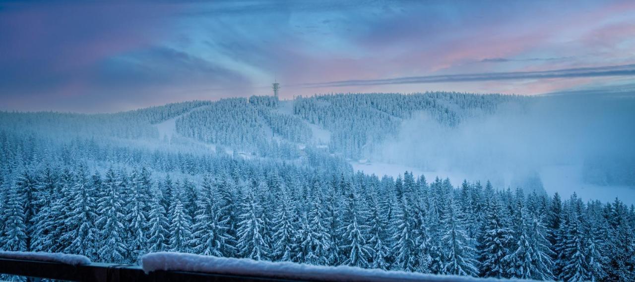 Mountain Apartment Klinovec Atomic Loučná pod Klínovcem المظهر الخارجي الصورة